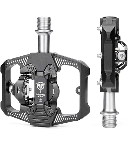 Shimano Unisex's PDEH500 Bike Parts, Standard, 9/16 inches, Pedals